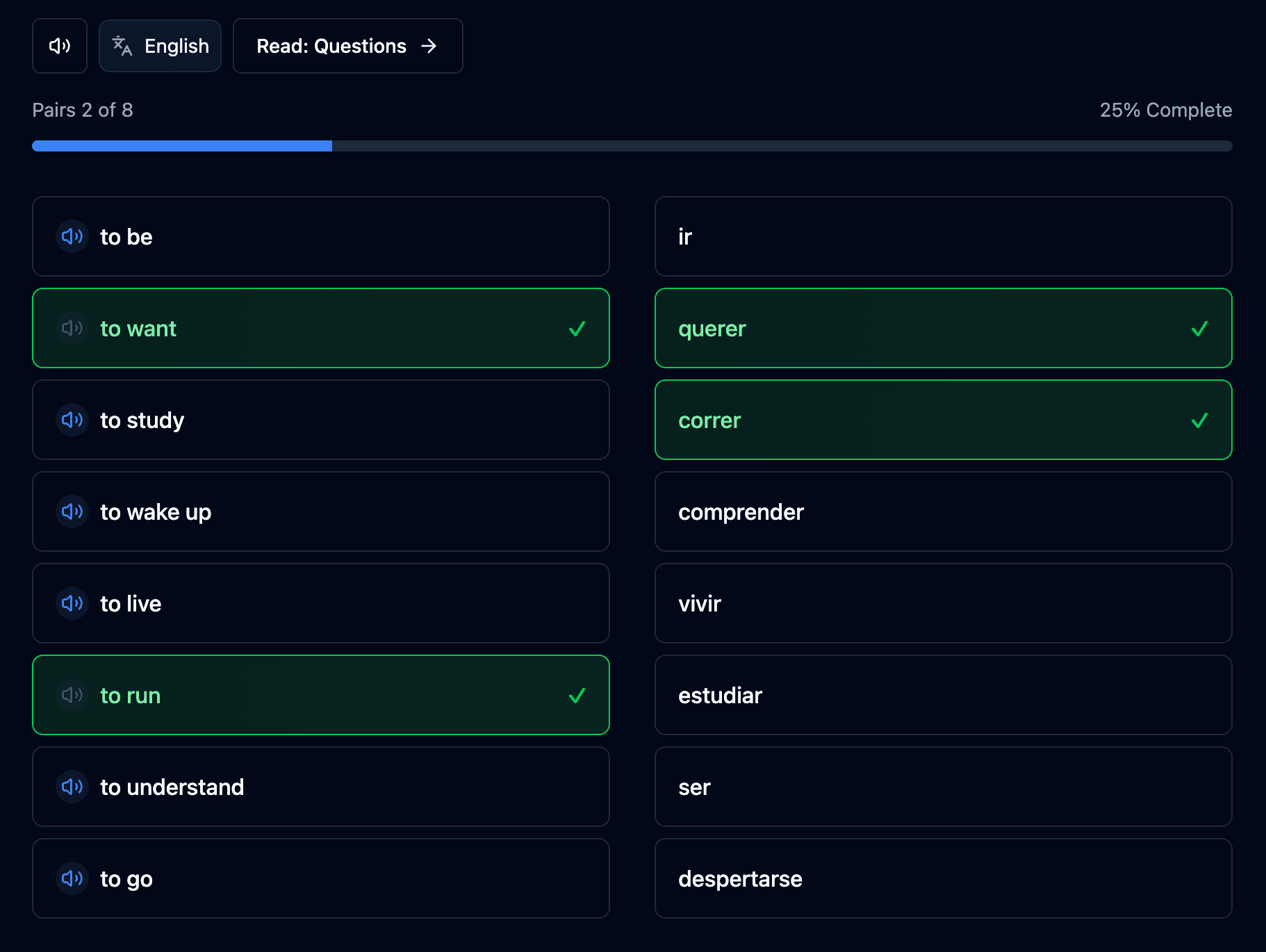 Connect pairs matching game