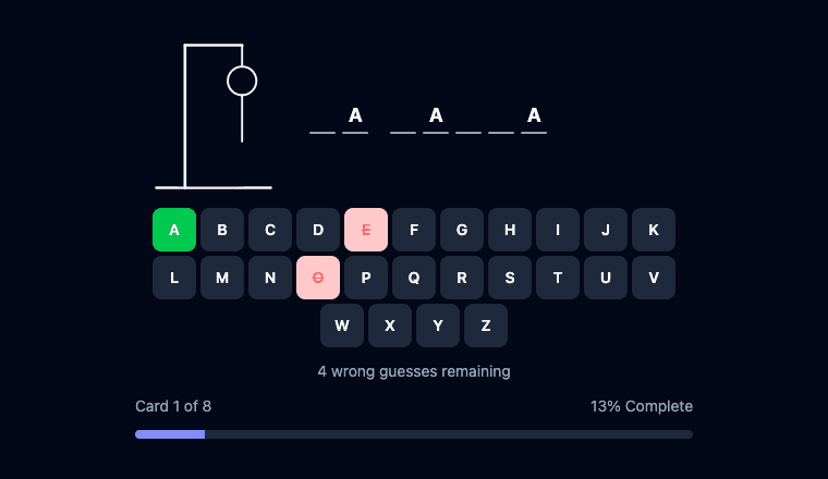 Hangman game